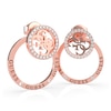 Thumbnail Image 0 of Guess Equilibre Rose Gold Tone Cubic Zirconia Earrings