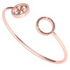 Thumbnail Image 0 of Guess Equilibre Rose Gold Tone Cubic Zirconia Bangle