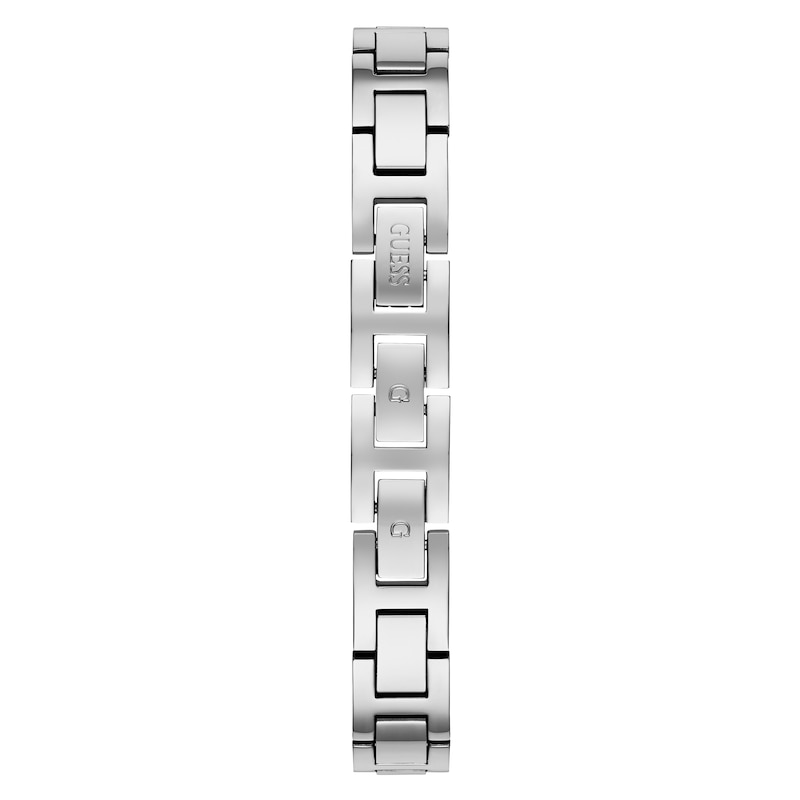 Guess Bellini Crystal Ladies' Stainless Steel Half Bangle Watch