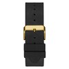 Thumbnail Image 2 of Guess Phoenix Men's Gold Tone Stone Set Dial Black Leather Strap Watch