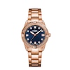 Thumbnail Image 0 of Rotary Crystal Ladies Rose Gold Tone Bracelet Watch