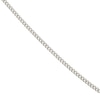 Thumbnail Image 1 of 9ct White Solid Gold 20" Dainty Curb Chain