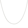 Thumbnail Image 2 of 9ct White Solid Gold 20" Dainty Curb Chain