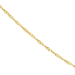 9ct Yellow Gold 18" Dainty Singapore Chain