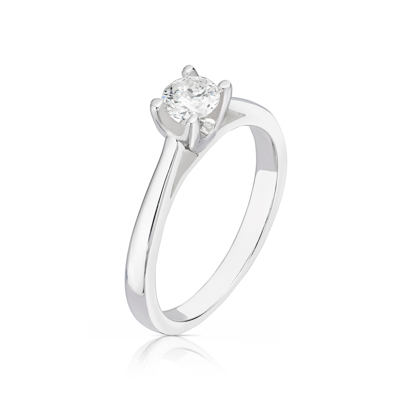 Main Image 2 of The Forever Diamond 18ct White Gold 0.38ct Diamond Solitaire Ring