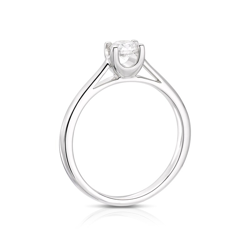 Main Image 3 of The Forever Diamond Platinum 0.38ct Diamond Solitaire Ring