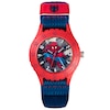 Thumbnail Image 1 of Children's Spiderman Blue & Red Velcro Strap Watch