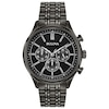 Thumbnail Image 1 of Bulova Classic Chronograph Men's Black Ip Stainless Steel Bracelet Watch