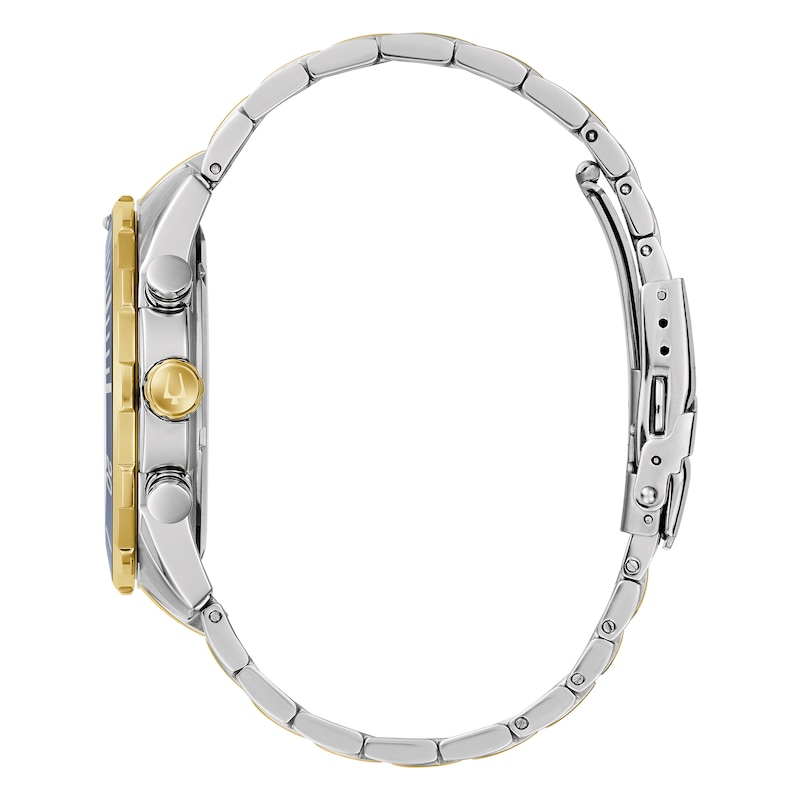 Main Image 2 of Bulova Classic Chronograph Men's Two-Tone Stainless Steel Bracelet Watch