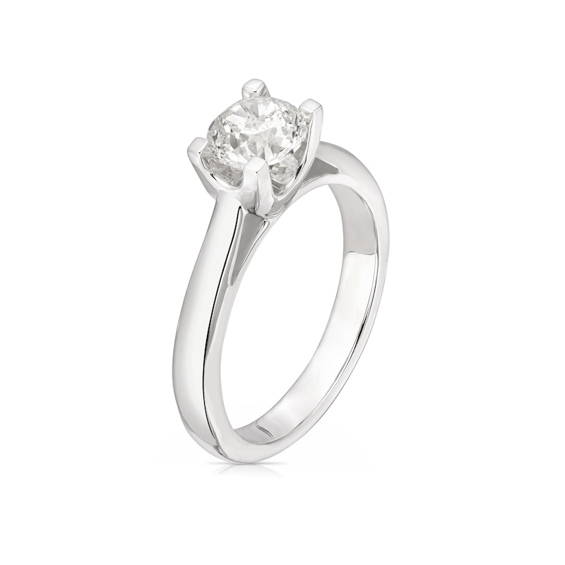 Main Image 2 of The Forever Diamond Platinum 1ct Diamond Solitaire Ring