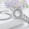 Thumbnail Image 5 of Citizen Ladies' Crystal Bracelet Watch & Bracelet Gift Set