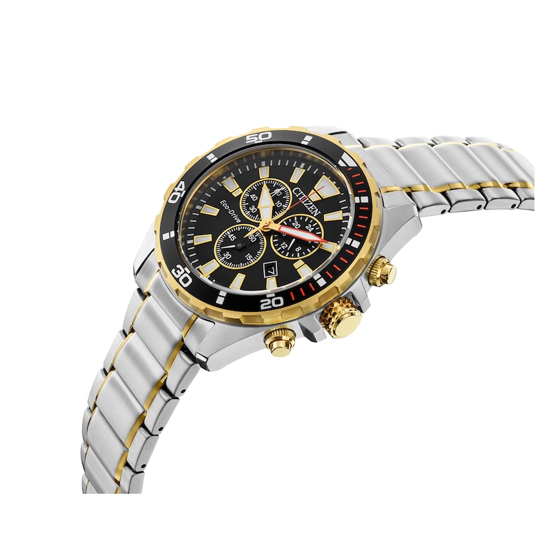 Main Image 2 of Citizen Eco-Drive Chronograph Men's Two Tone Bracelet Watch