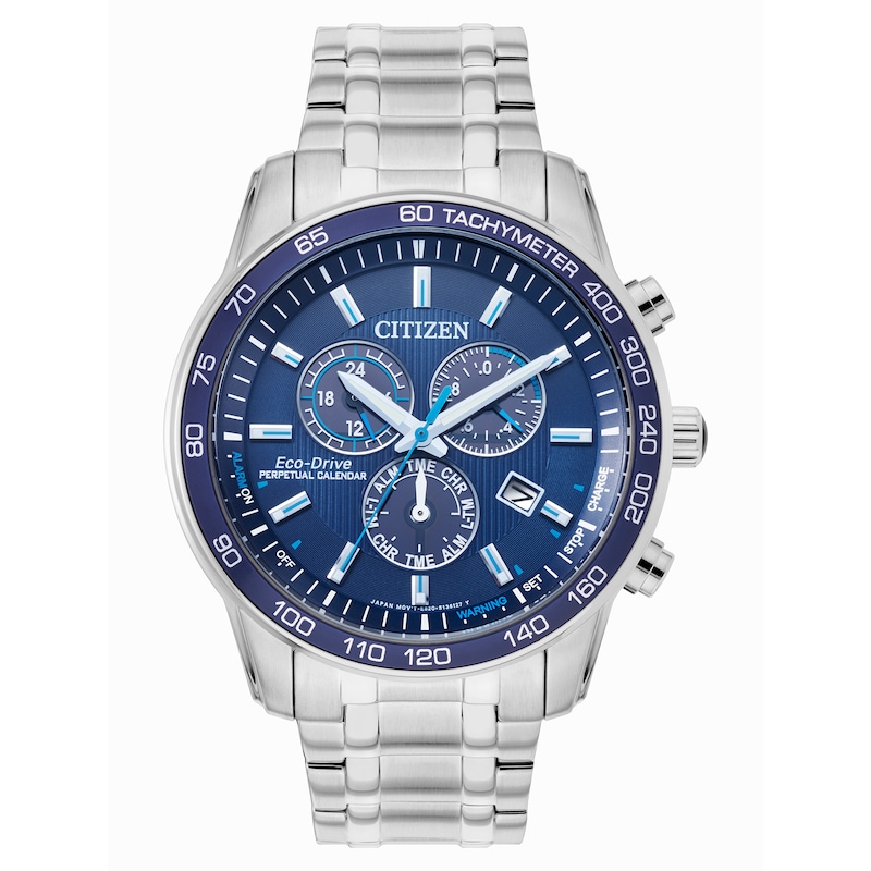 Citizen Eco-Drive Perpetual Calendar Men's Bracelet Watch