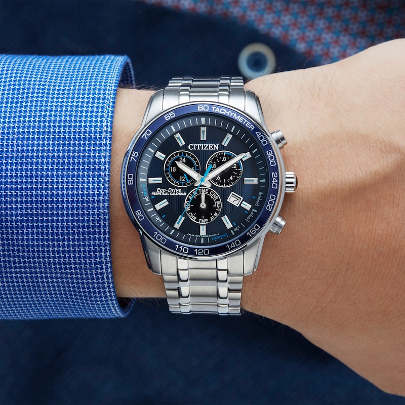 Main Image 3 of Citizen Eco-Drive Perpetual Calendar Men's Bracelet Watch