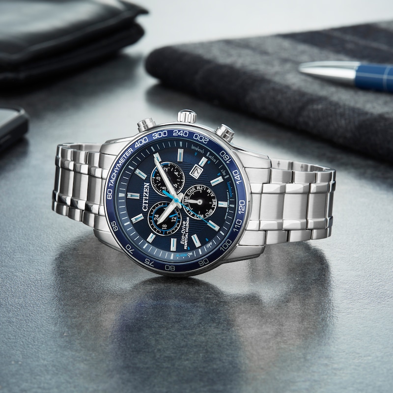 Main Image 4 of Citizen Eco-Drive Perpetual Calendar Men's Bracelet Watch