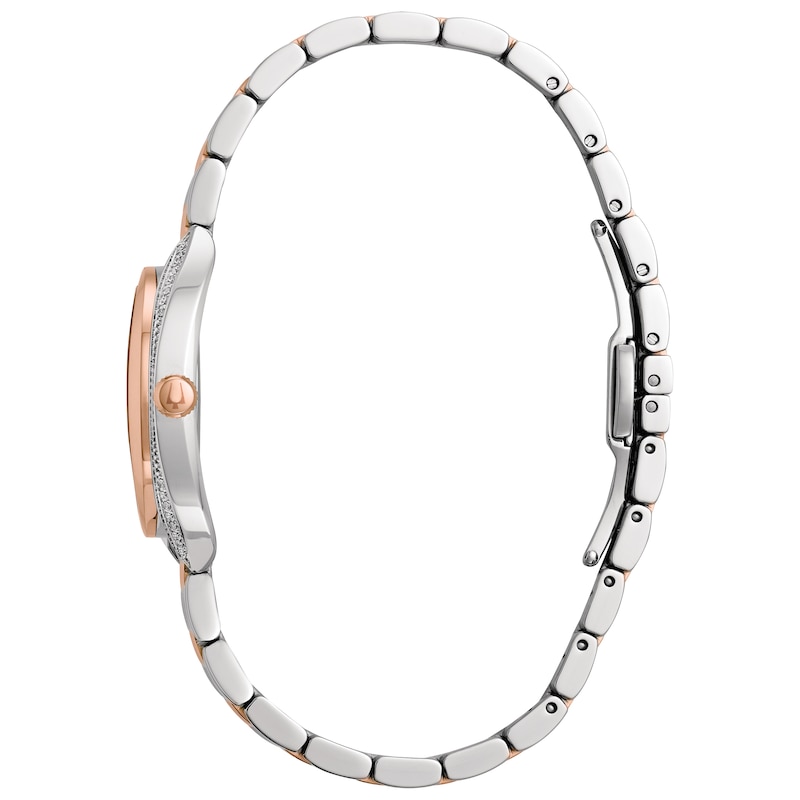 Main Image 2 of Bulova Classic Diamond Ladies' Two-Tone Bracelet Watch