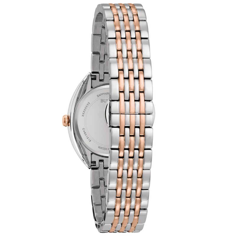 Main Image 3 of Bulova Classic Diamond Ladies' Two-Tone Bracelet Watch