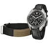 Thumbnail Image 2 of Bulova Archive Lunar Pilot Men's Leather Strap Watch