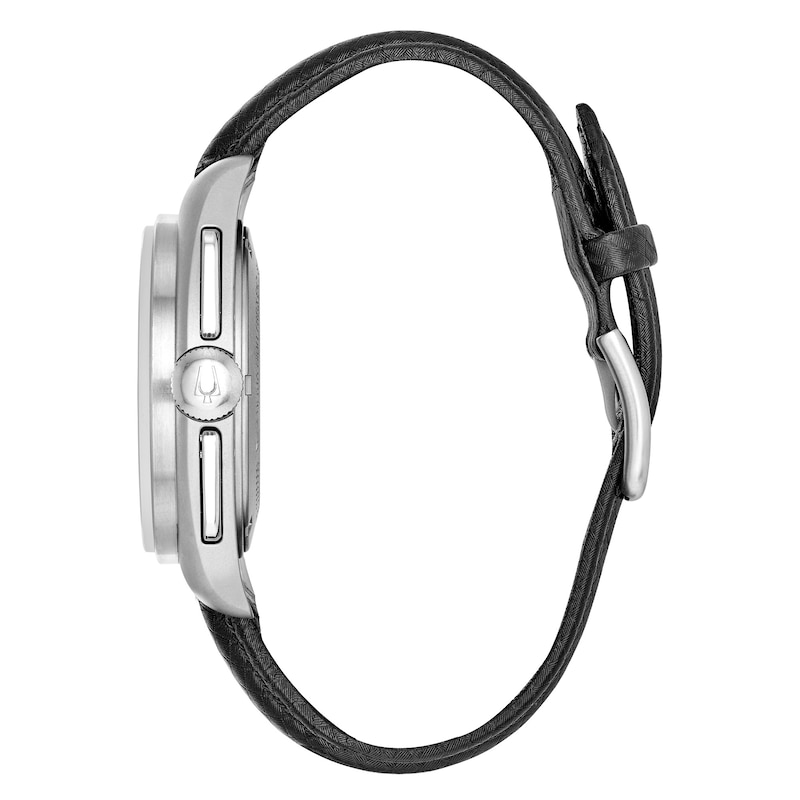 Main Image 4 of Bulova Archive Lunar Pilot Men's Leather Strap Watch