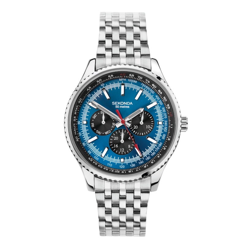 Main Image 1 of Sekonda Maverick Men's Stainless Steel Bracelet Watch