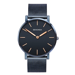 Sekonda Freya Ladies' Blue Stainless Steel Bracelet Watch