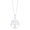 Thumbnail Image 0 of Sterling Silver Tree Design Pendant Necklace