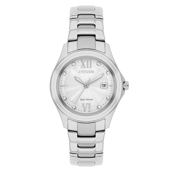 Citizen Eco-Drive Women's Silhouette Crystal Bracelet Watch