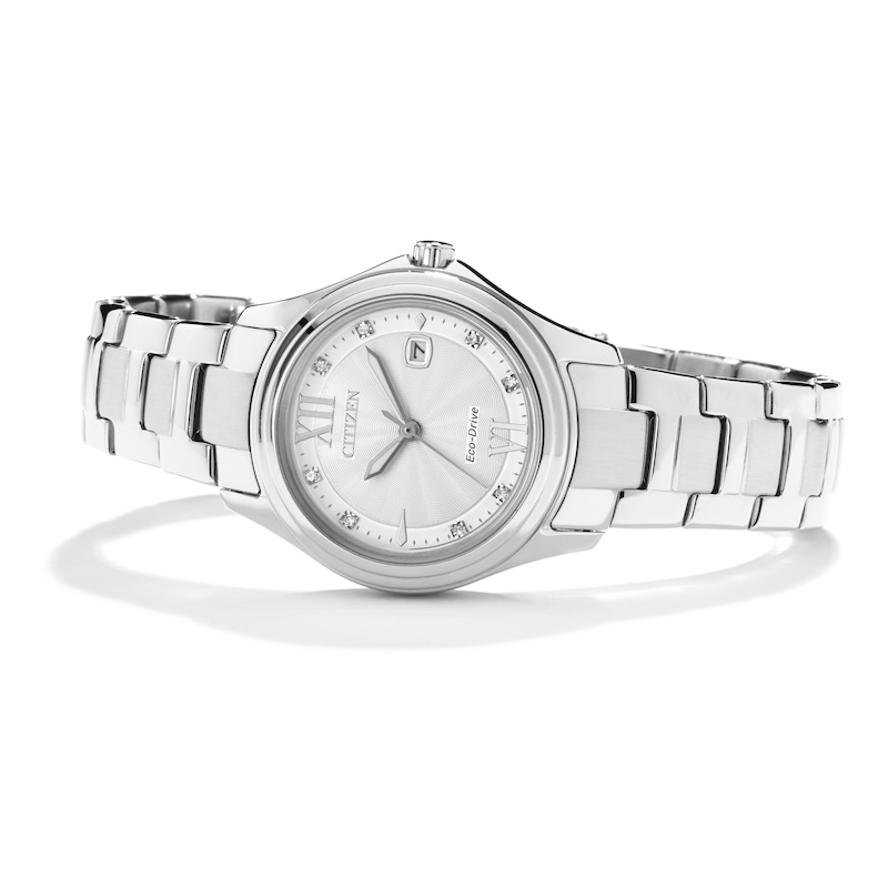 Main Image 2 of Citizen Eco-Drive Ladies' Silhouette Crystal Bracelet Watch
