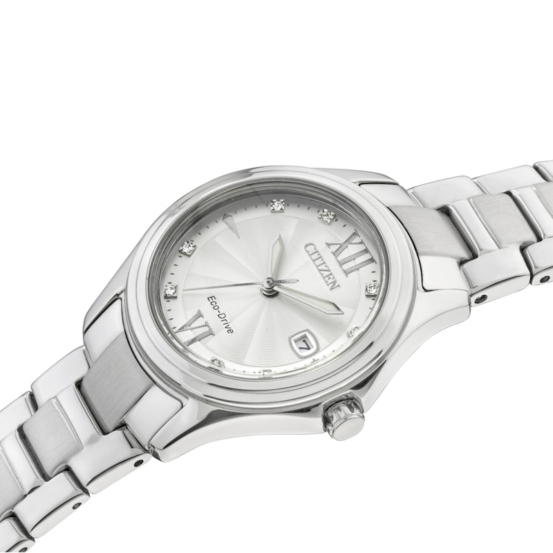 Main Image 4 of Citizen Eco-Drive Ladies' Silhouette Crystal Bracelet Watch