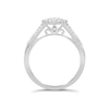 Thumbnail Image 3 of Princessa 9ct White Gold 2/5ct Diamond Ring