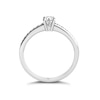 Thumbnail Image 1 of The Diamond Story 18ct White Gold Solitaire 0.33ct Total Diamond Ring