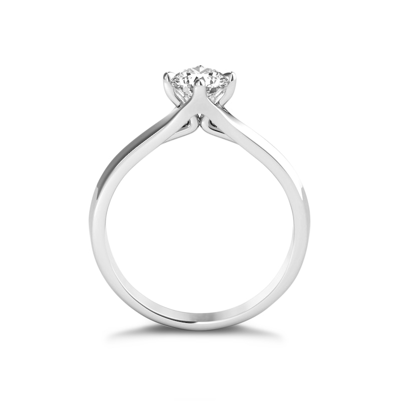 Main Image 2 of The Diamond Story Platinum 0.33ct Diamond Ring
