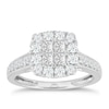Thumbnail Image 1 of Princessa 9ct White Gold 1ct Diamond Ring
