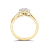 Thumbnail Image 1 of The Diamond Story 18ct Yellow Gold Flower Cluster 0.50ct Total Diamond Ring