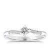 Thumbnail Image 1 of The Diamond Story 18ct White Gold 0.20ct Total Diamond Ring