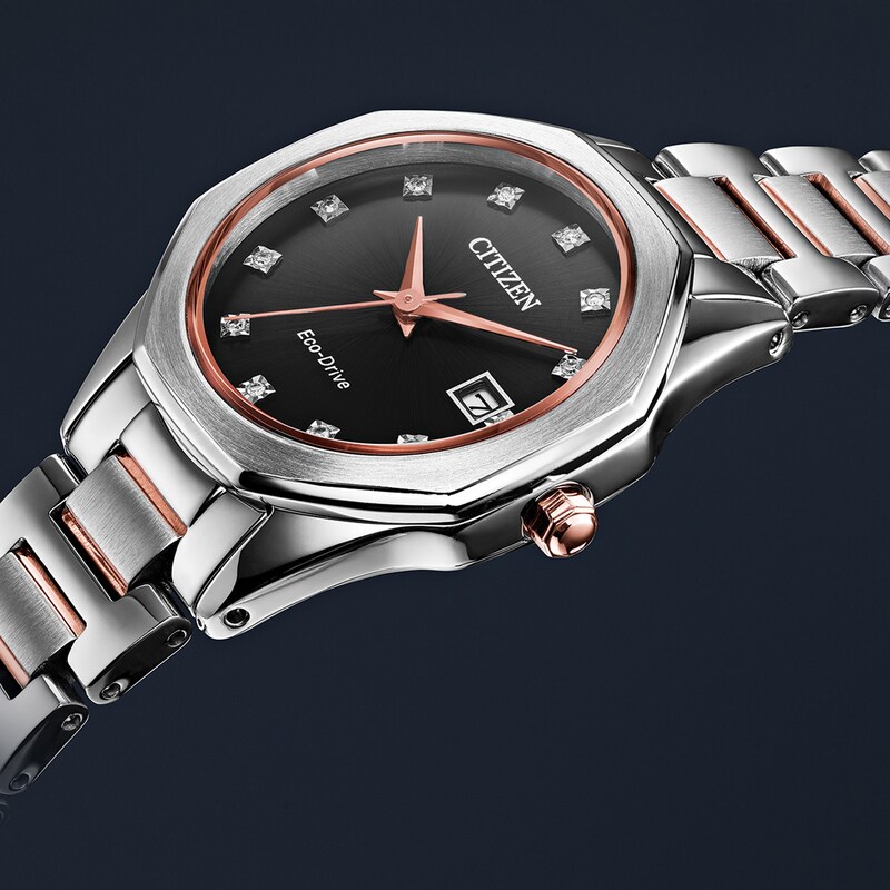 Citizen EcoDrive Ladies' Two Tone Bracelet Watch H.Samuel