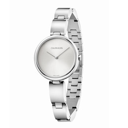 Calvin Klein Wavy Ladies' Stainless Steel Bracelet Watch