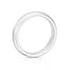 Thumbnail Image 3 of 9ct White Gold 4mm Super Heavy Court Ring