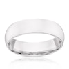Thumbnail Image 1 of 9ct White Gold 6mm Super Heavy Court Ring