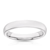 18ct White Gold 3mm Super Heavy Court Ring