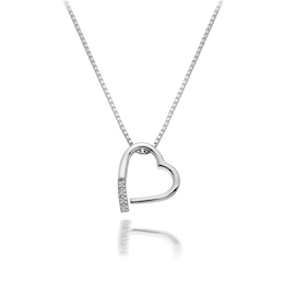 Hot Diamonds Sterling Silver Heart Pendant