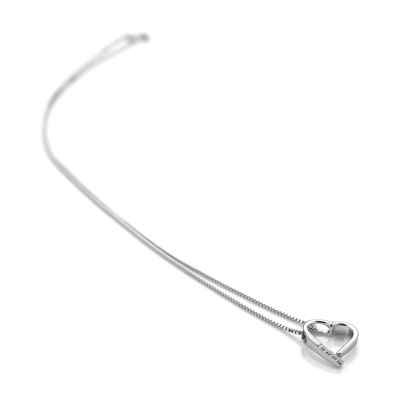 Main Image 3 of Hot Diamonds Sterling Silver Open Heart Pendant