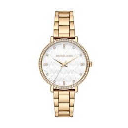Michael Kors Pyper Ladies' Gold Tone Bracelet Watch