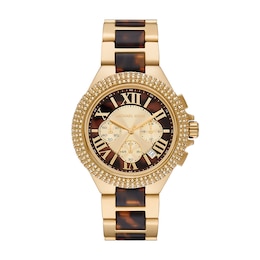 Michael Kors Camille Ladies' Gold Tone Stainless Steel Watch