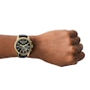 Thumbnail Image 4 of Armani Exchange Black Leather Strap Watch Gift Set