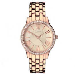 Sekonda Charlotte Ladies' Rose Gold Plated Bracelet Watch