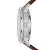 Thumbnail Image 2 of Fossil Men's Blue Open Heart Dial Brown Leather Strap Watch