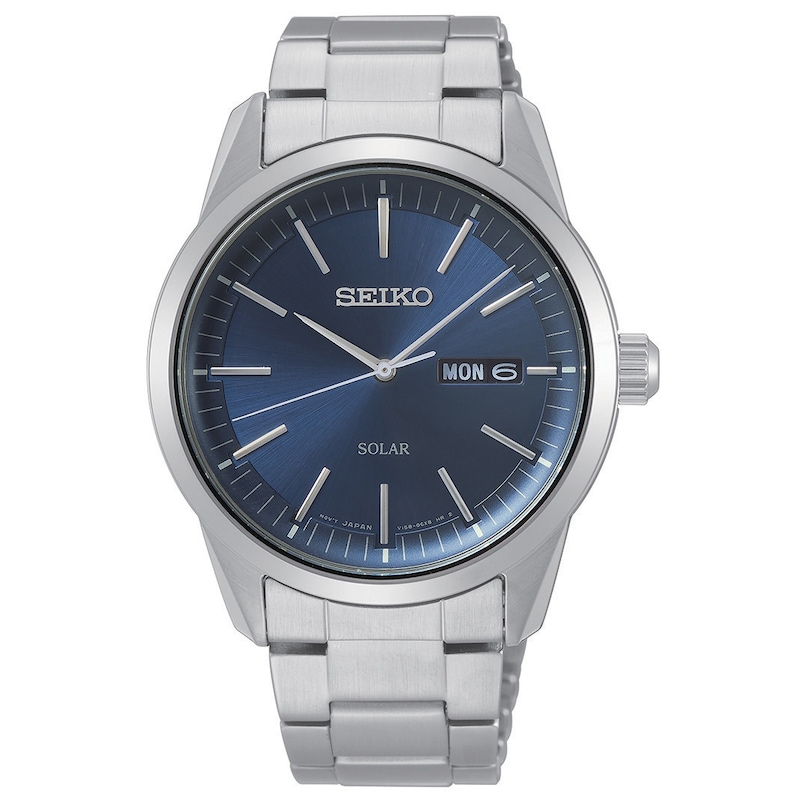 Main Image 1 of Seiko Solar Men's Stainless Steel Bracelet Watch