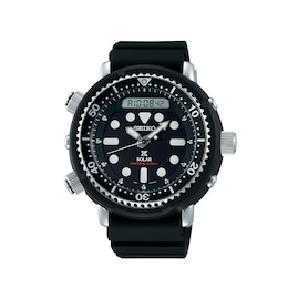 Seiko Prospex Arnie Men's Black Silicone Strap Watch