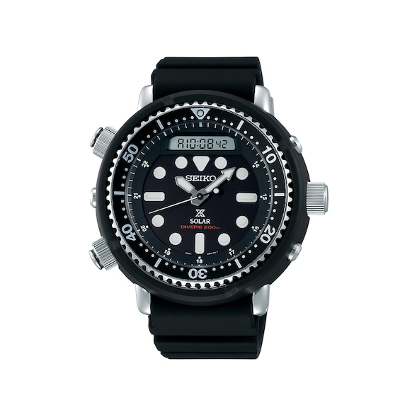 Seiko Prospex Arnie Black Rubber Solar Watch SNJ025P1 - Image 6